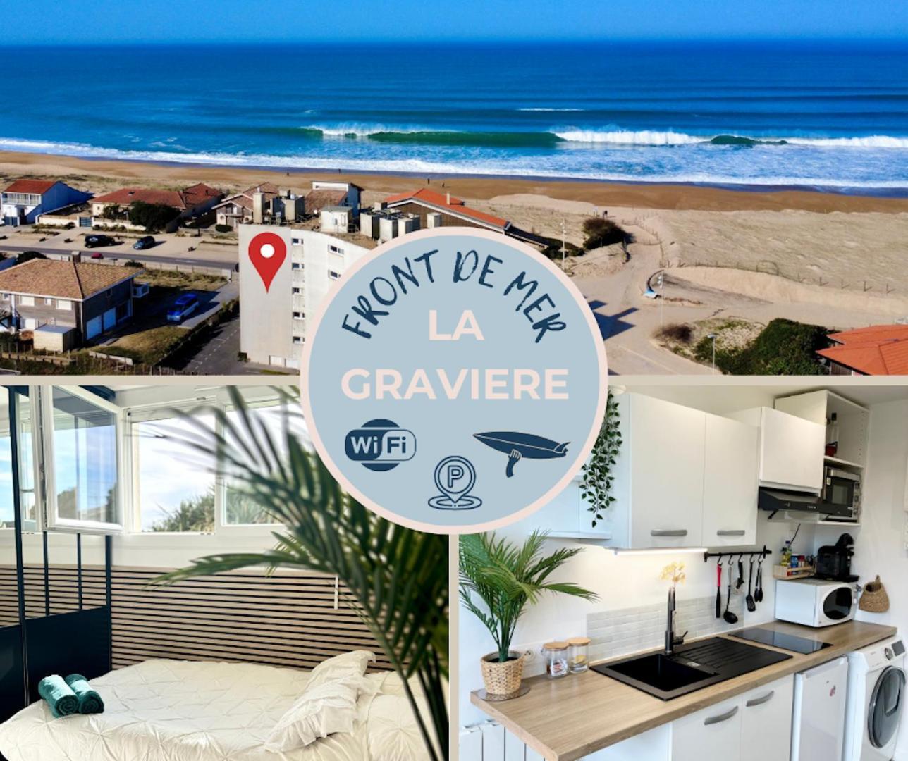 La Graviere, Cozy Studio Wifi & Parking 20M Ocean Surf Plage Soorts-Hossegor Εξωτερικό φωτογραφία